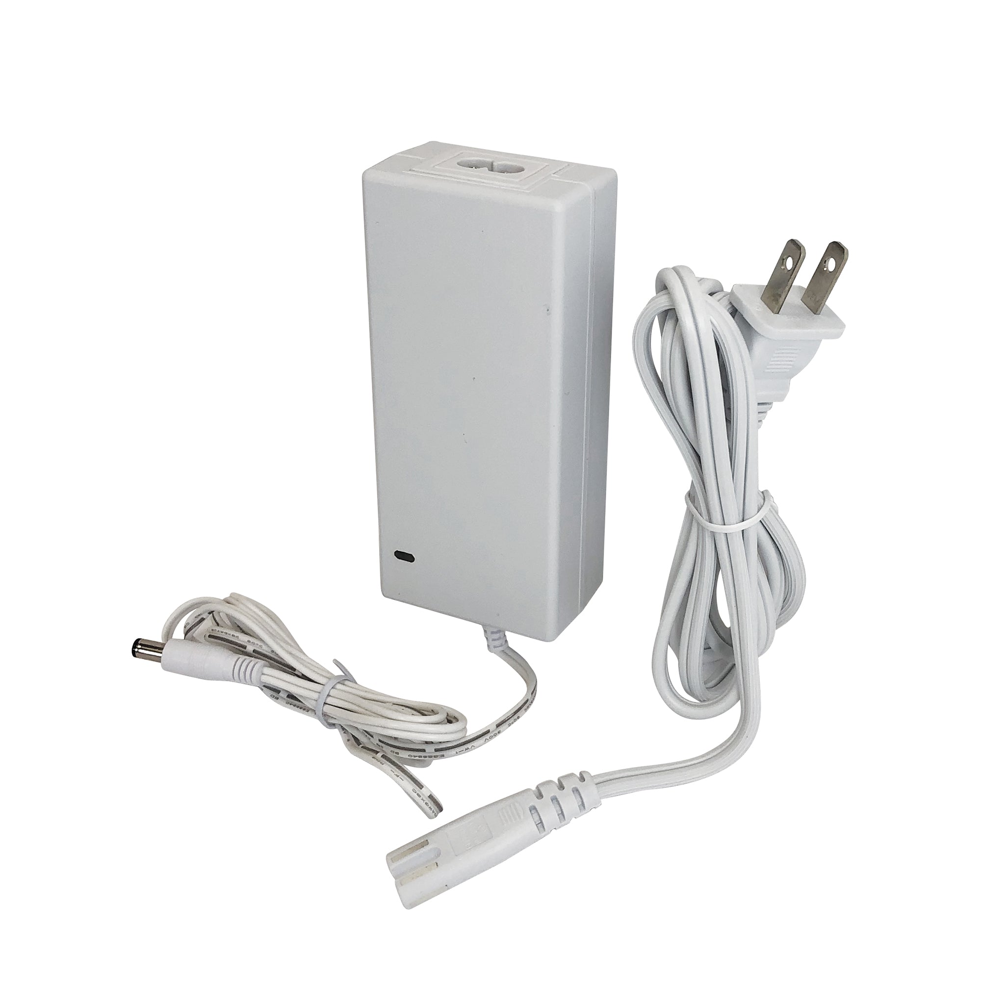 Nora Lighting NAPK-560W/12 - Driver / Transformer - 12V 60W Plug-in LED Driver, White Finish