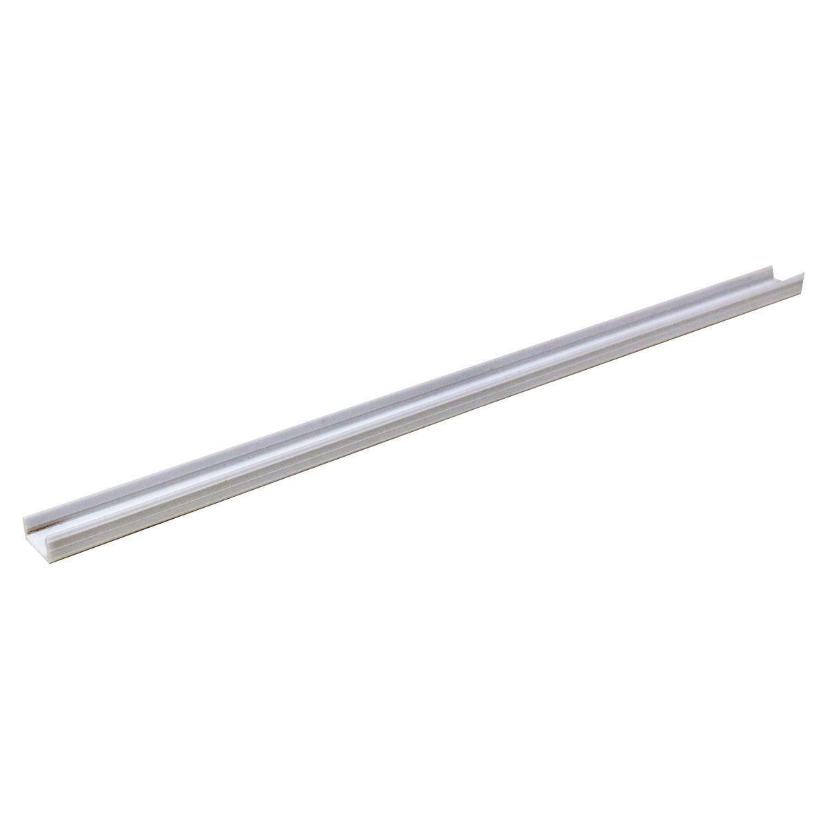 Nora Lighting NATL-420W - Accent / Undercabinet - 4-ft Plastic Channel for Tape Light, White