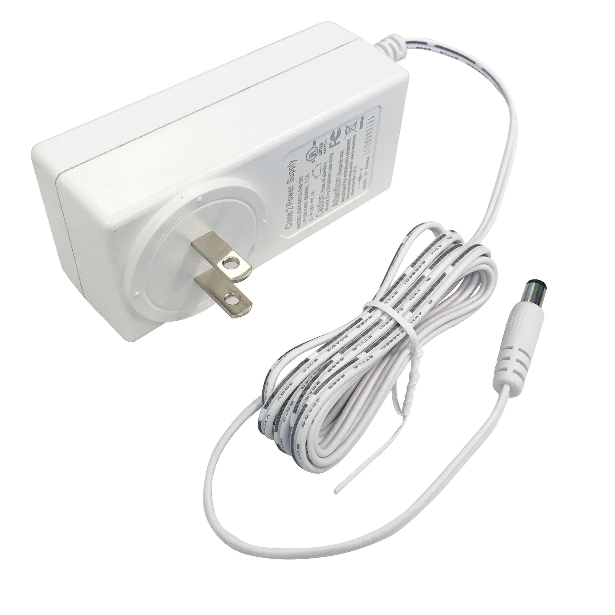 Nora Lighting NATL-524W - Driver / Transformer - 24V 24W Plug-In LED Driver, White