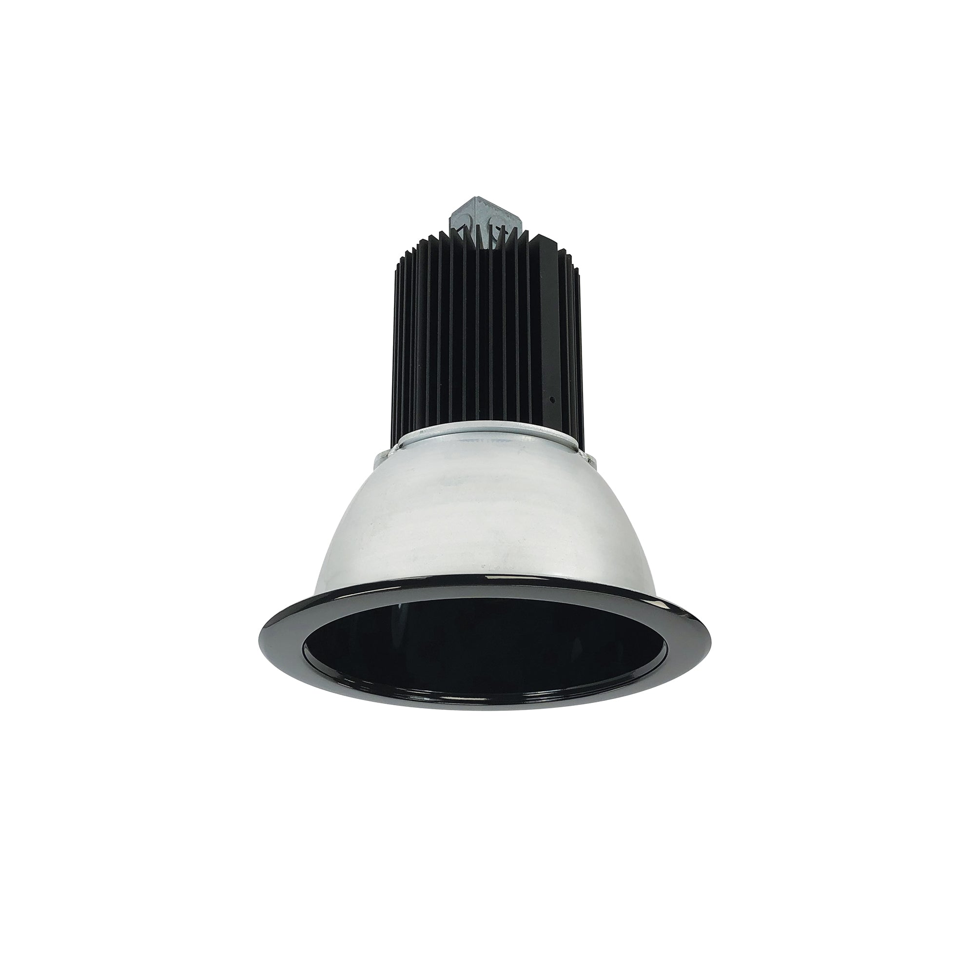 Nora Lighting NC2-631L3540SBSF - Recessed - 6 Inch Sapphire II Open Reflector, 3500lm, 4000K, 20-Degrees Spot, Black Self Flanged