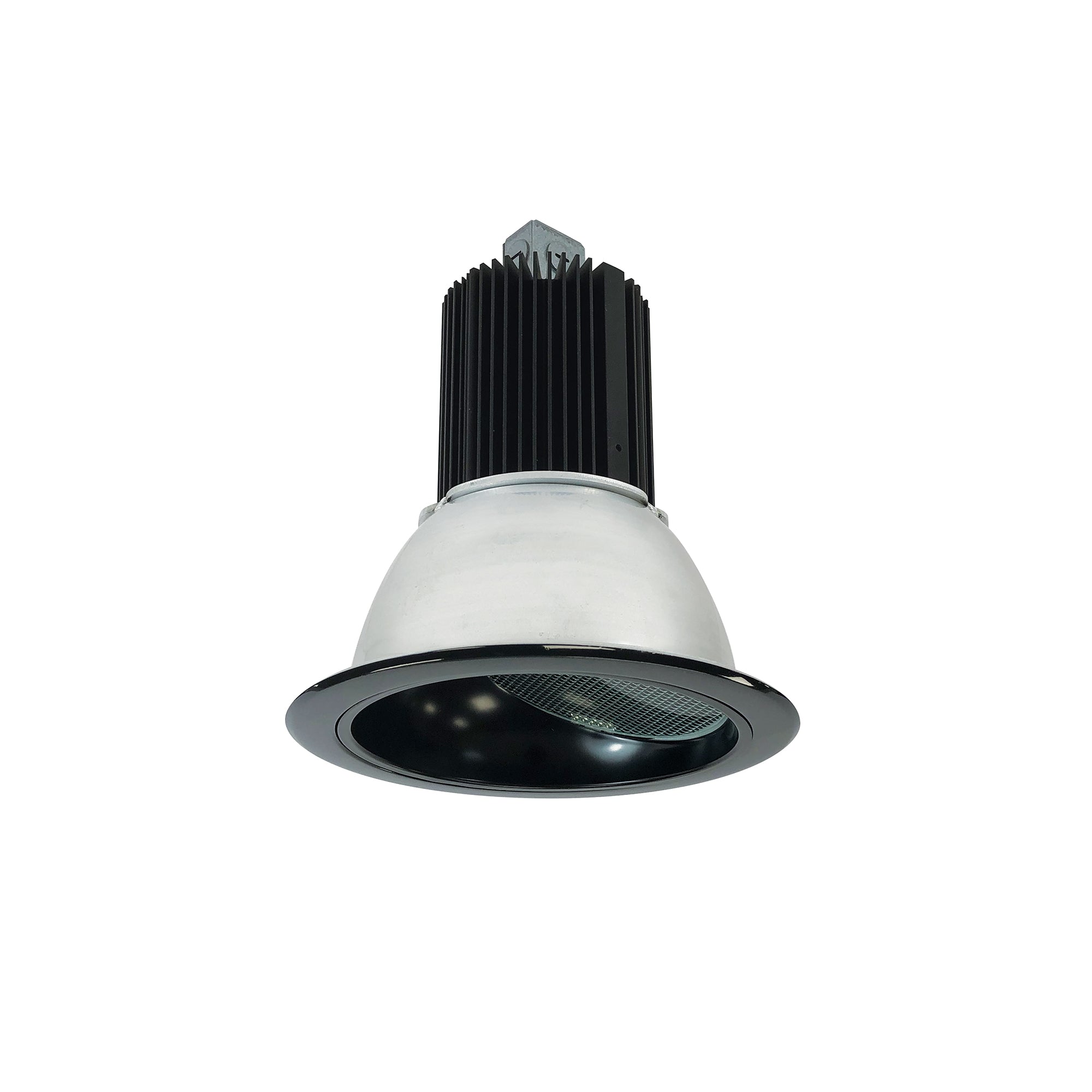 Nora Lighting NC2-636L3527MBSF - Recessed - 6 Inch Sapphire II Wall Wash, 3500lm, 2700K, 40-Degrees Narrow Flood, Black Self Flanged