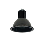 Nora Lighting NC2-831L2540FBSF - Recessed - 8 Inch Sapphire II Open Reflector, 2500lm, 4000K, 60-Degrees Flood, Black Self Flanged
