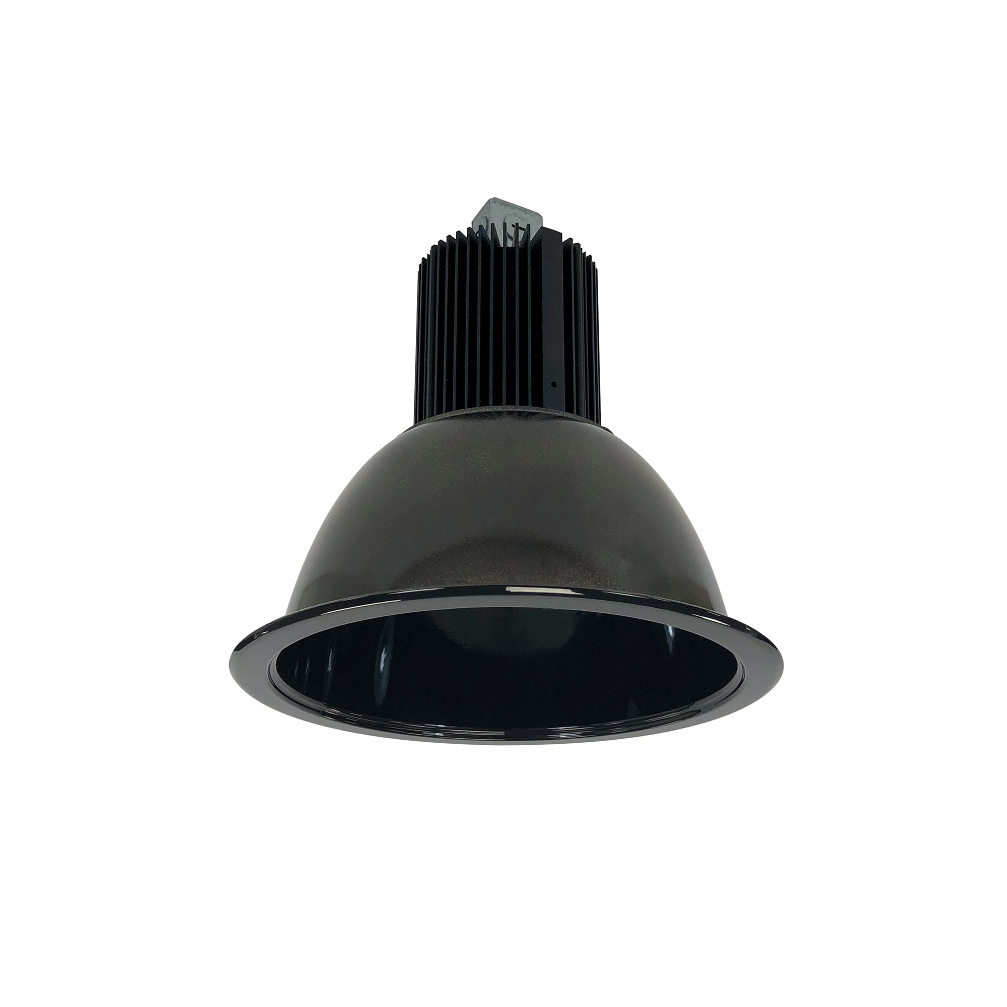 Nora Lighting NC2-831L2540FBSF - Recessed - 8 Inch Sapphire II Open Reflector, 2500lm, 4000K, 60-Degrees Flood, Black Self Flanged