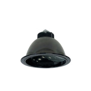 Nora Lighting NC2-836L0940MBSF - Recessed - 8 Inch Sapphire II Wall Wash, 900lm, 4000K, 40-Degrees Narrow Flood, Black Self Flanged