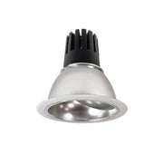 Nora NC3-66L330SDMPW 6 inch Sapphire III LED Reflector 2500lm 3000K Spot - Clear Reflector, Matte Powder White Flange