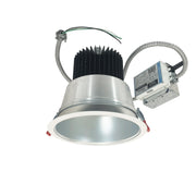 Nora Lighting NCR2-813535ME6HWSF - Recessed - 8 Inch Sapphire II Retrofit Open Reflector, 3500lm, 46W, 3500K, 40-Degrees Narrow Flood, 120-277V 0-10V Dimming, Haze/White