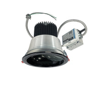 Nora Lighting NCR2-863535ME3BSF - Recessed - 8 Inch Sapphire II Retrofit Wall Wash, 3500lm, 46W, 3500K, 40-Degrees Narrow Flood, 120V Triac Dimming, Black Self Flanged