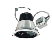 Nora Lighting NCR2-861540ME3BWSF - Recessed - 8 Inch Sapphire II Retrofit Wall Wash, 1500lm, 18W, 4000K, 40-Degrees Narrow Flood, 120V Triac Dimming, Black/White