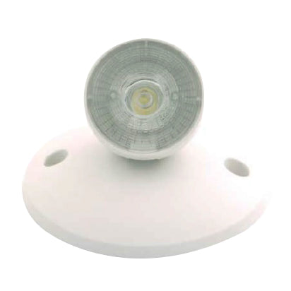 Nora Lighting NE-863LEDW - Recessed - Emergency LED Single Head Remote, Wide Lens, 1x 2W, 110lm, White