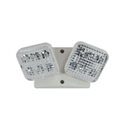 Nora Lighting NE-872LEDW - Recessed - Emergency LED Single Square Head Remote, 2x 1W, 150lm, White