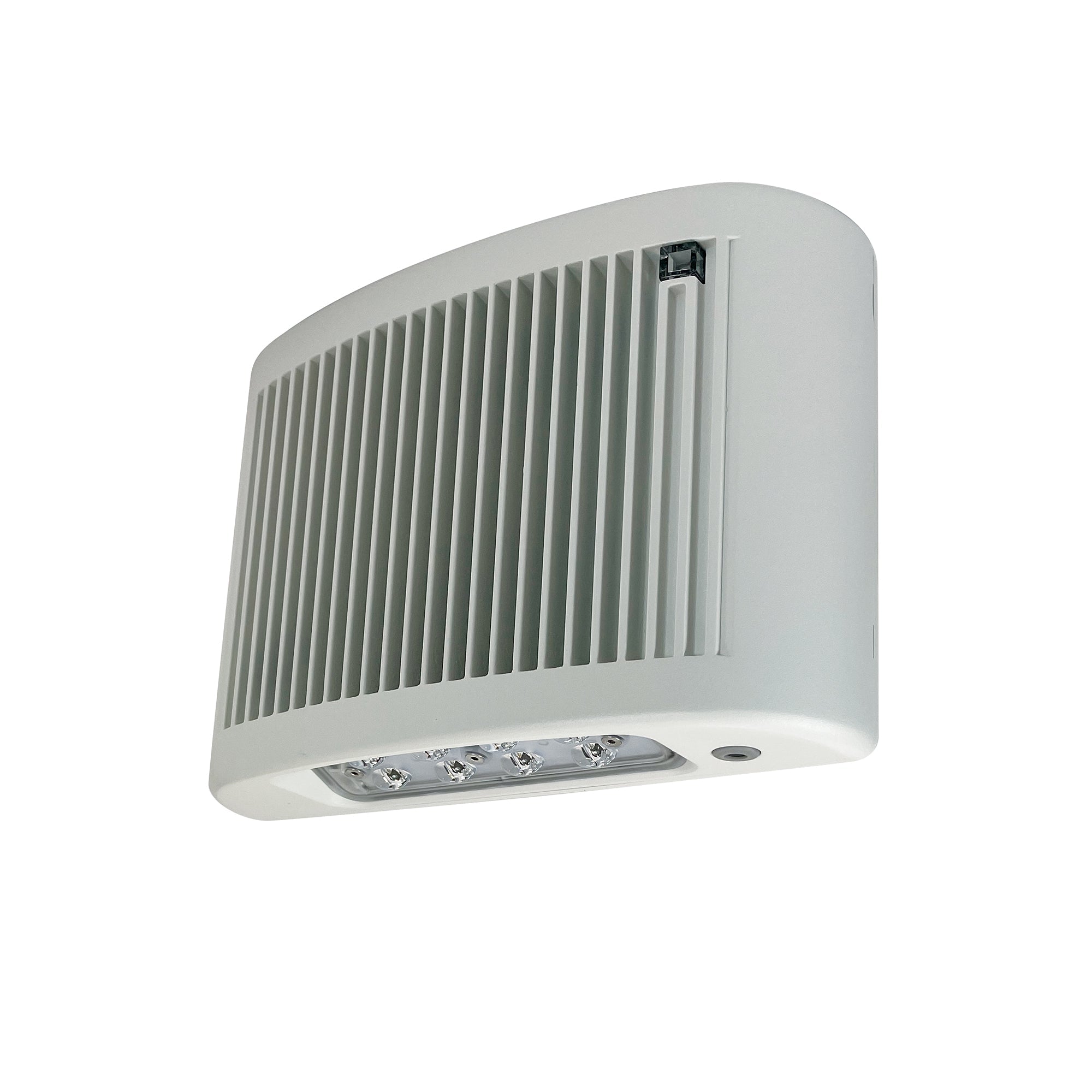 Nora Lighting NE-902LEDW - Recessed - Outdoor Slim Die-Cast LED Emergency Light w/ Photosensor, 18W/5W, 1600lm/600lm, 120/277V, White