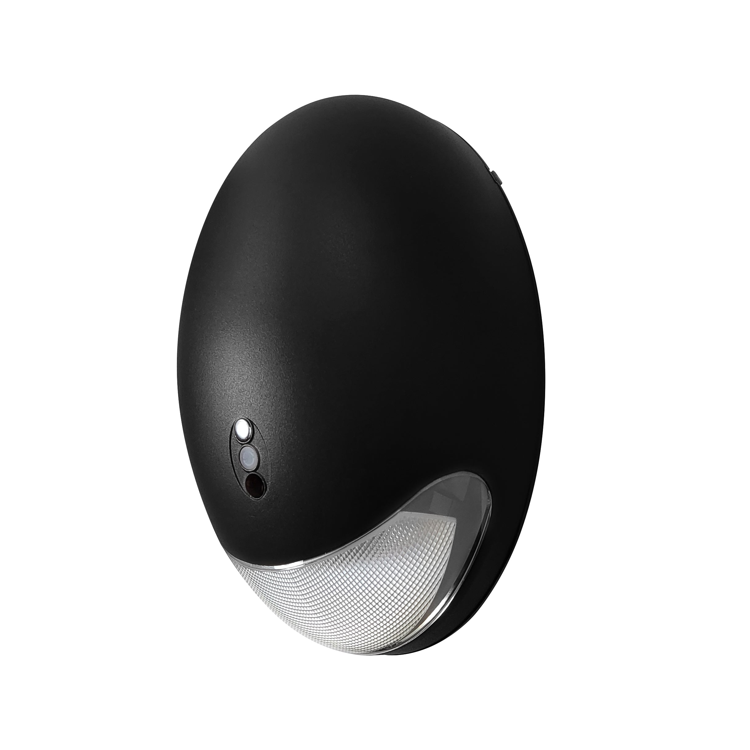 Nora Lighting NE-921LEDBCC - Recessed - Outdoor Low Profile Die-Cast LED Selectable CCT Emergency Light w/ Photosensor, 120/277V, Black