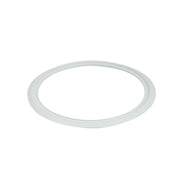 Nora Lighting NEFLINTW-6OR-MPW - Recessed - 6 Inch Oversize Ring for NEFLINTW-R6, Matte Powder White