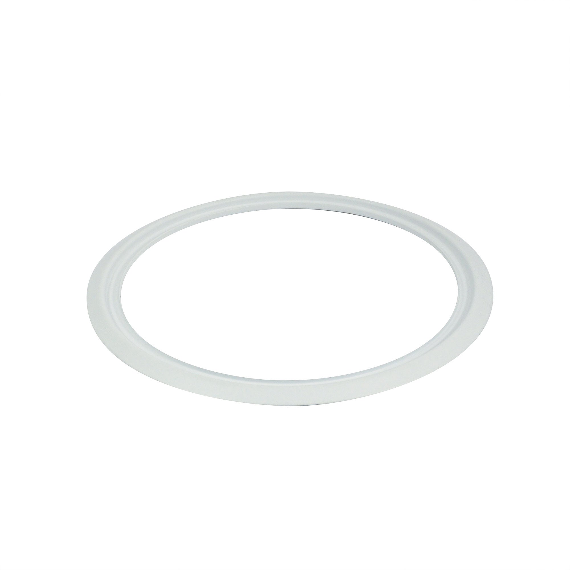 Nora Lighting NEFLINTW-6OR-MPW - Recessed - 6 Inch Oversize Ring for NEFLINTW-R6, Matte Powder White