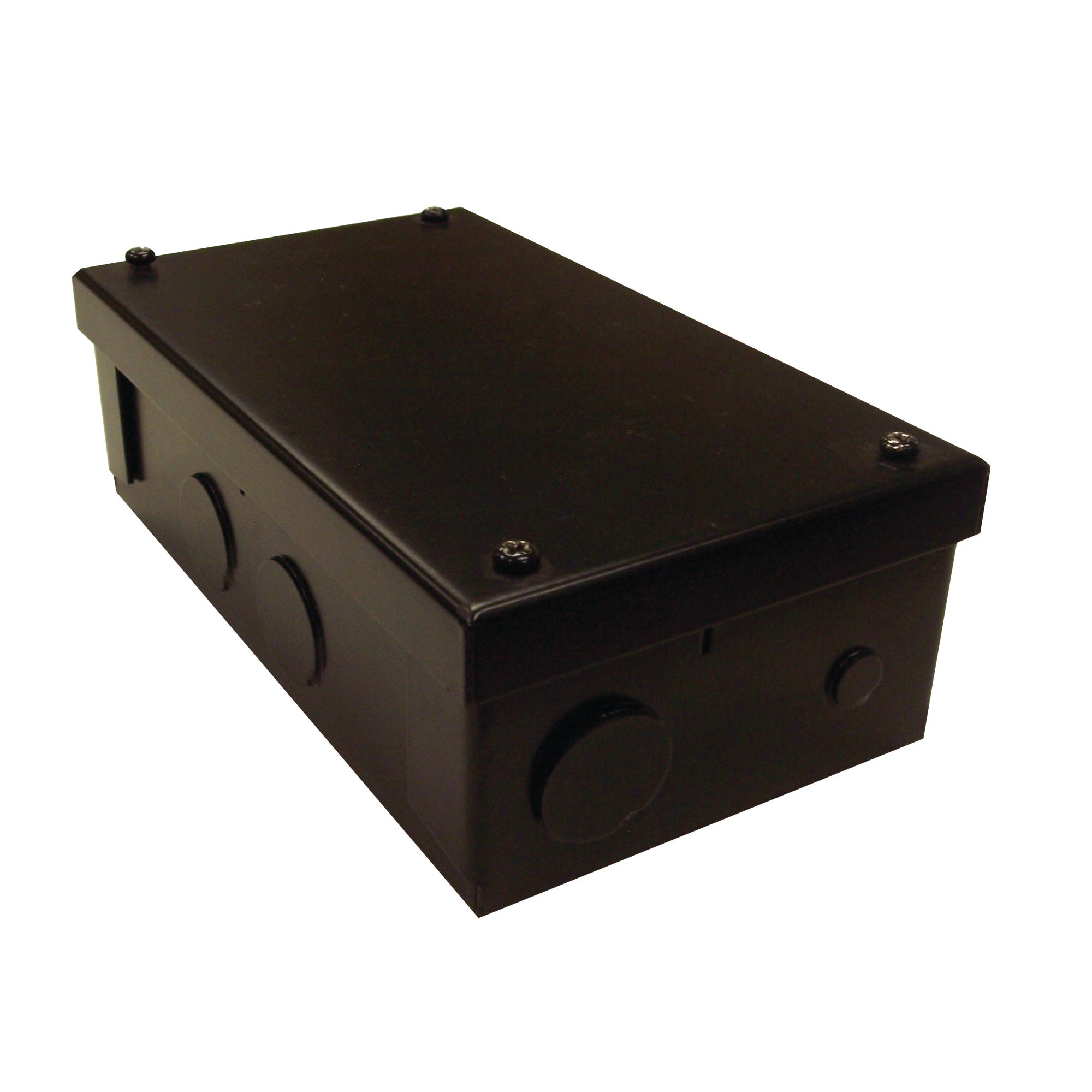 Nora Lighting NETB-2 - Recessed - Metal Enclosure Box for 150W Electronic Transformer, Black Finish