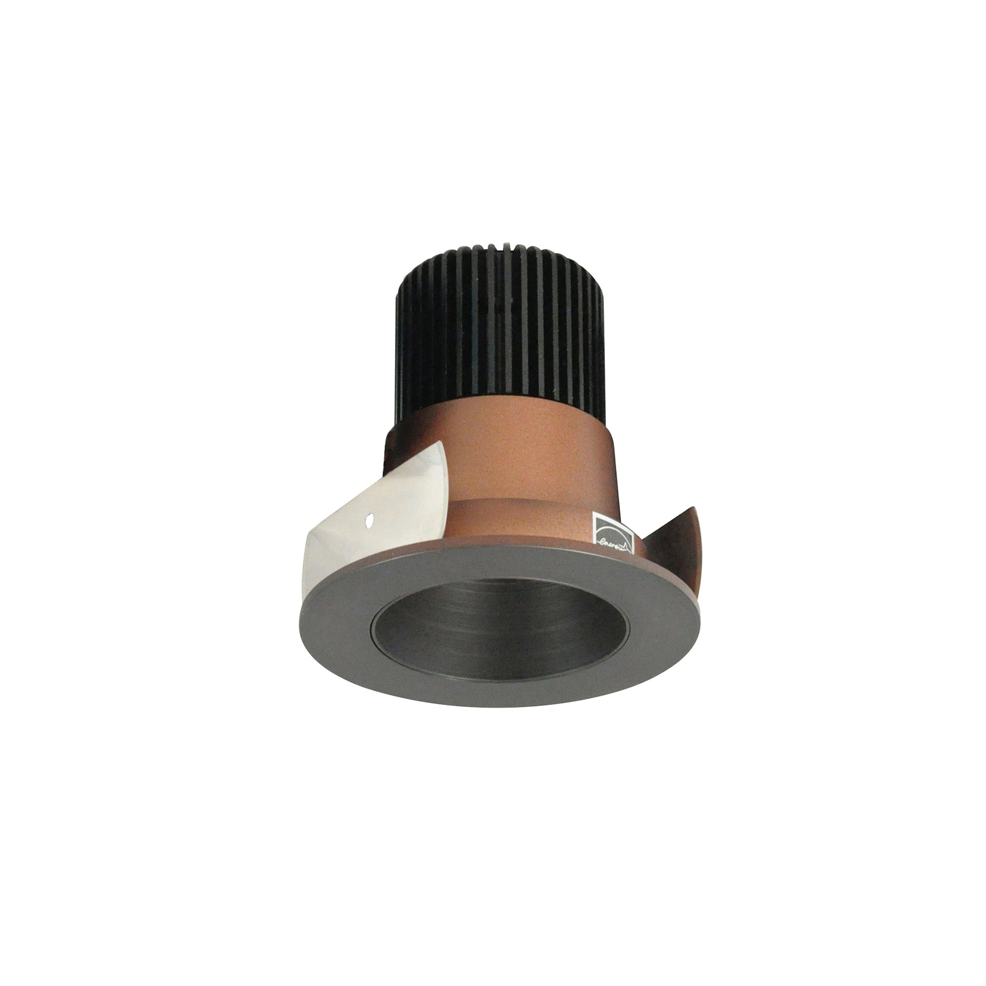 Nora Lighting NIOB-2RNDC50XBZ/10 - Recessed - 2 Inch Iolite LED Round Reflector, 1000lm / 14W, 5000K, Bronze Reflector / Bronze Flange