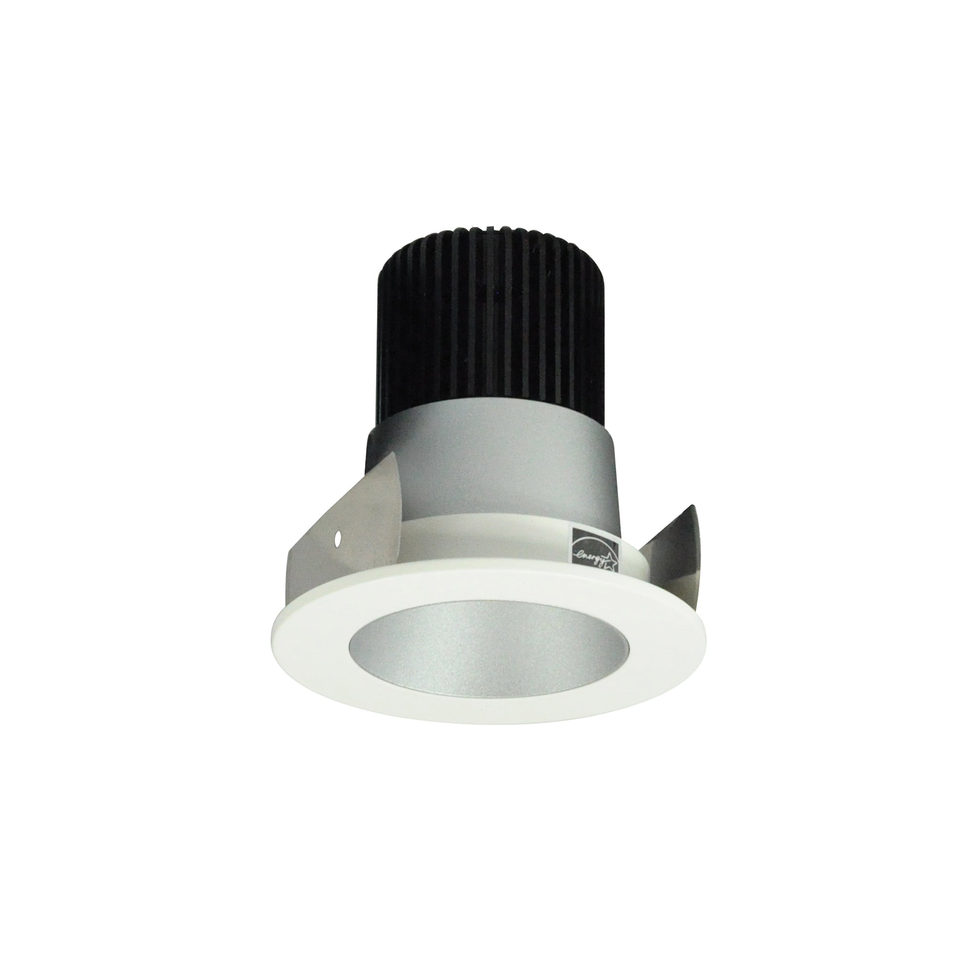 Nora Lighting NIOB-2RNDC40XHW/10 - Recessed - 2 Inch Iolite LED Round Reflector, 1000lm / 14W, 4000K, Haze Reflector / White Flange
