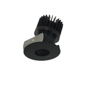 Nora Lighting NIOB-2RPHA50XBB/HL - Recessed - 2 Inch Iolite LED Round Adjustable Pinhole, 1500lm/2000lm/2500lm (varies by housing), 5000K, Black Pinhole / Black Flange