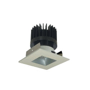 Nora Lighting NIOB-2SNDSQ40XHW/HL - Recessed - 2 Inch Iolite LED Square Reflector with Square Aperture, 1500lm/2000lm/2500lm (varies by housing), 4000K, Haze Reflector / White Flange