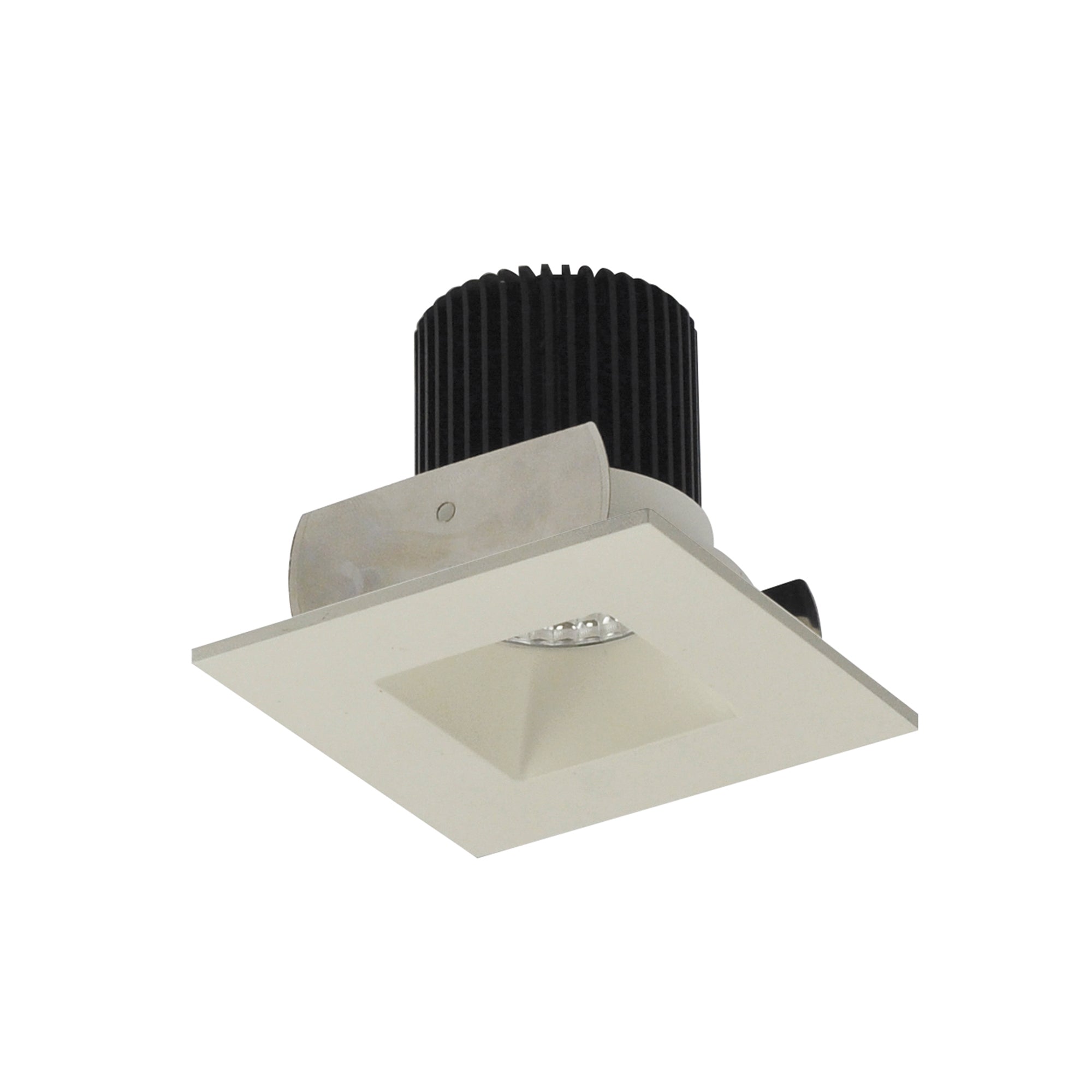 Nora Lighting NIOB-2SNDSQ50XWW - Recessed - 2 Inch Iolite LED Square Reflector with Square Aperture, 800lm / 14W, 5000K, White Reflector / White Flange