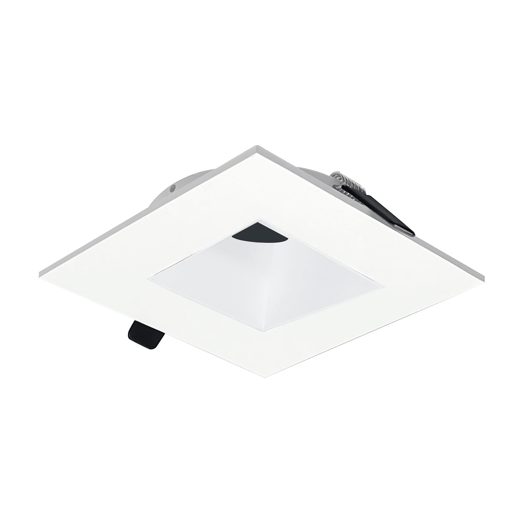 Nora Lighting NIOC-2SNDSQMPW - Recessed - 2 Inch Iolite Can-less Square Downlight Trim, Matte Powder White finish