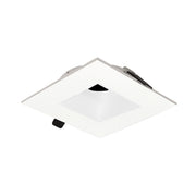 Nora Lighting NIOC-2SNDSQWW - Recessed - 2 Inch Iolite Can-less Square Downlight Trim, White finish