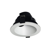 Nora Lighting NIOC-4RSLAMPW - Recessed - 4 Inch Iolite Can-less Adjustable Slot Trim, Matte Powder White finish
