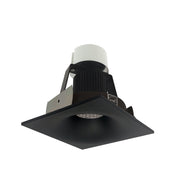 Nora Lighting NIR-4SNB30XBB/10 - Recessed - 4 Inch Iolite LED Square Bullnose Retrofit, 1000lm / 12W, 3000K, Black Finish
