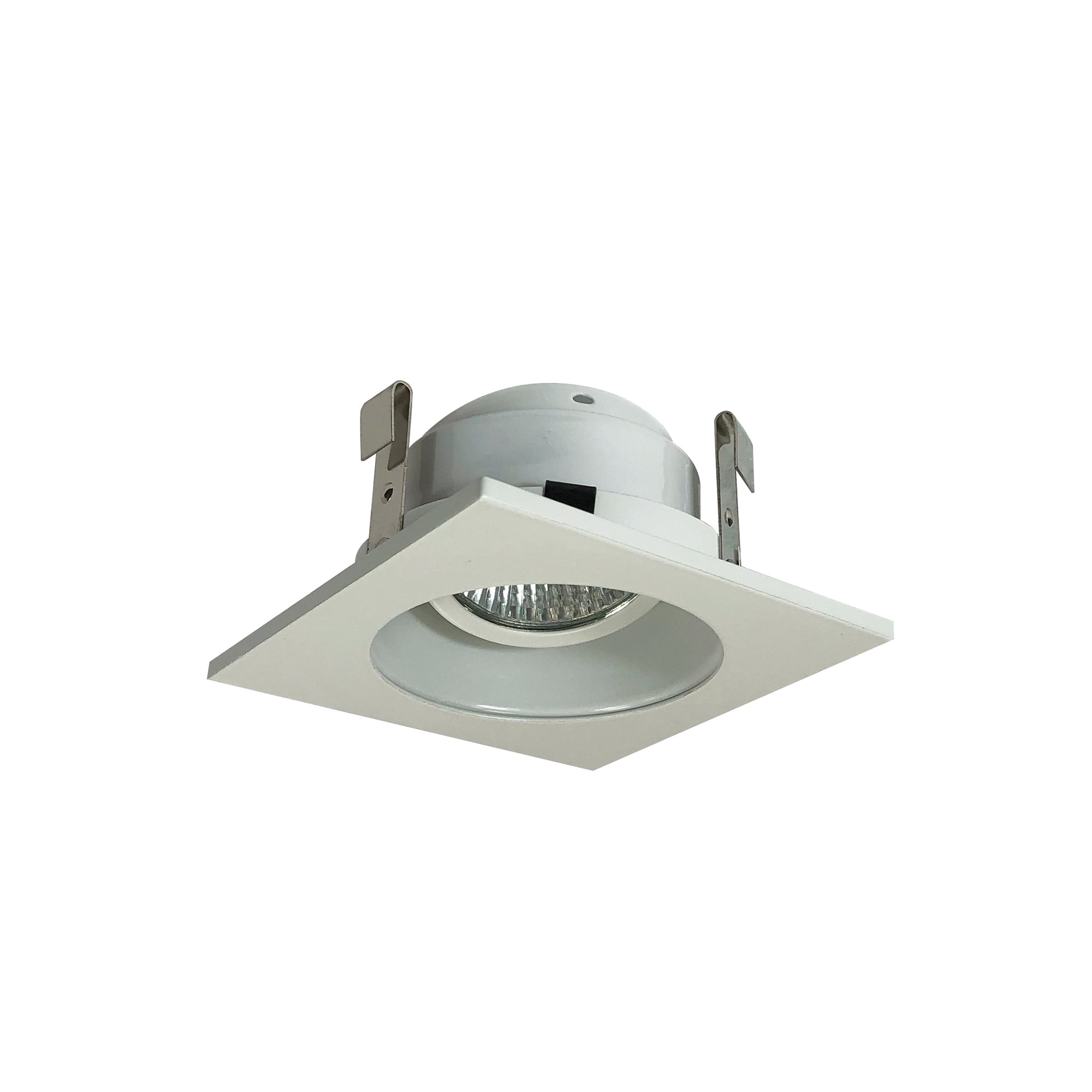 Nora Lighting NL-3412WW - Recessed - 3 Inch Square Round , Reflector with Flange, White