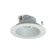 Nora Lighting NL-410 - Recessed - 4 Inch,LV,STEPPED BAFFLE,WHITE