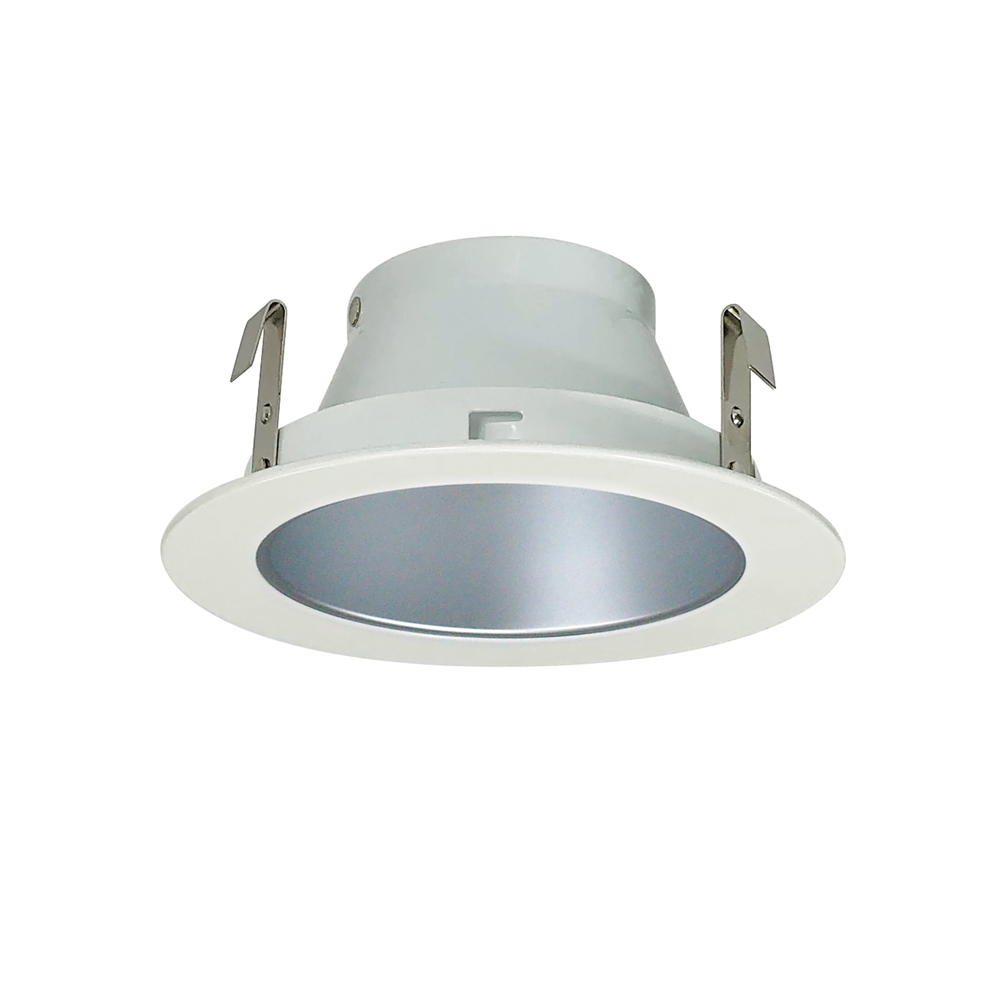 Nora Lighting NL-414HZ - Recessed - 4 Inch,LV,ALUM REF HAZE, WH RING