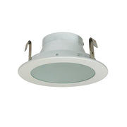 Nora Lighting NL-426W - Recessed - 4 Inch,LV,FRST FLAT SHWR TRIM WHT