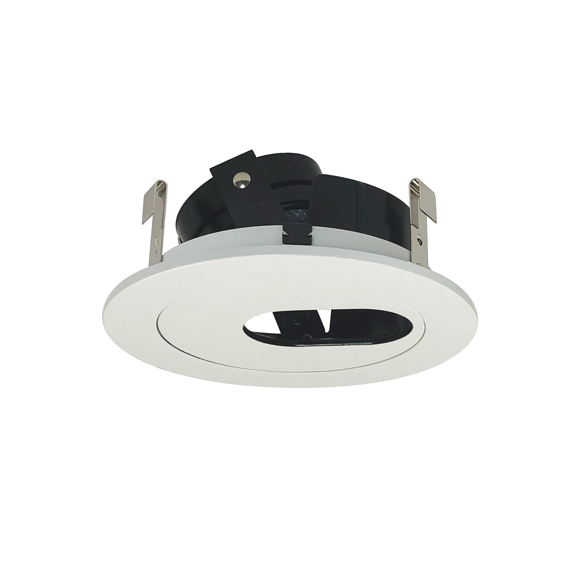 Nora Lighting NL-445 - Recessed - 4 Inch,LV,SLOT APERTURE,WHITE