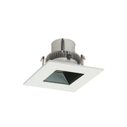 Nora Lighting NLCBC2-45630PW/10 - Recessed - 4 Inch Cobalt Click LED Retrofit, Square Reflector, 1000lm / 12W, 3000K, Pewter Reflector / White Flange