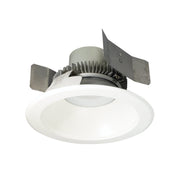 Nora Lighting NLCBC2-551CDMPW/A - Recessed - 5 Inch Cobalt Click LED Retrofit, Round Reflector, 750lm / 10W, Comfort Dim, Matte Powder White Reflector / Matte Powder White Flange