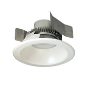Nora Lighting NLCBC2-55130WW/ALE4 - Recessed - 5 Inch Cobalt Click LED Retrofit, Round Reflector, 750lm / 10W, 3000K, White Reflector / White Flange, 120V-277V input; Triac / ELV / 0-10V dimming