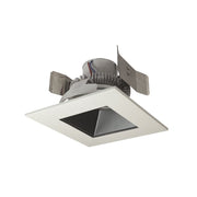 Nora Lighting NLCBC2-55640PW/A - Recessed - 5 Inch Cobalt Click LED Retrofit, Square Reflector, 750lm / 10W, 4000K, Pewter Reflector / White Flange