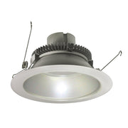 Nora Lighting NLCBC2-65135HZW/10LE4 - Recessed - 6 Inch Cobalt Click LED Retrofit, Round Reflector, 1000lm / 12W, 3500K, Haze Reflector / White Flange, 120V-277V input; Triac / ELV / 0-10V dimming