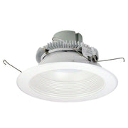 Nora Lighting NLCBC2-65230WW/10 - Recessed - 6 Inch Cobalt Click LED Retrofit, Baffle, 1000lm / 12W, 3000K, White Baffle / White Flange