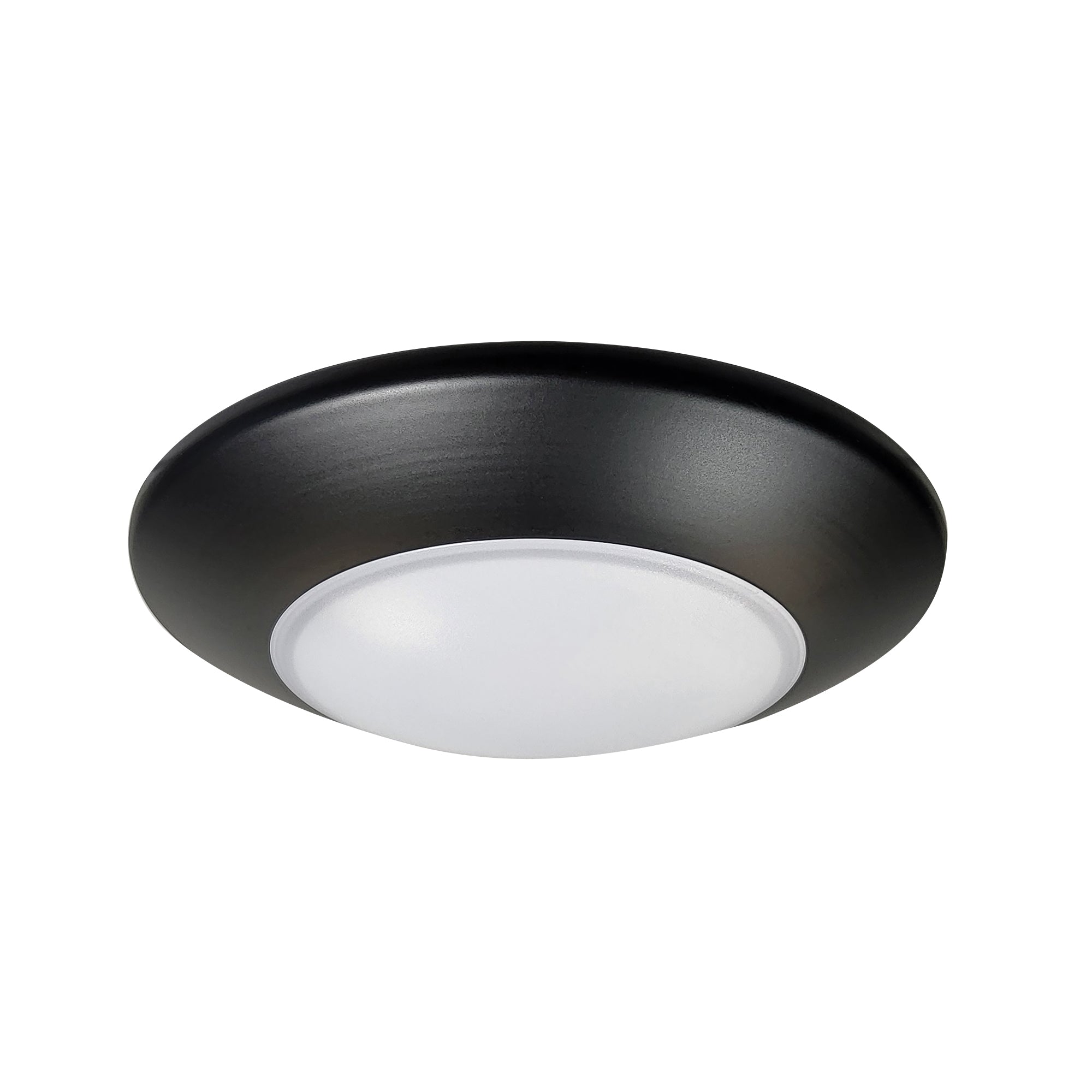 Nora Lighting NLOPAC-R4509T2430B - Surface - 4 Inch AC Opal LED Surface Mount, 700lm / 10.5W, 3000K, Black finish