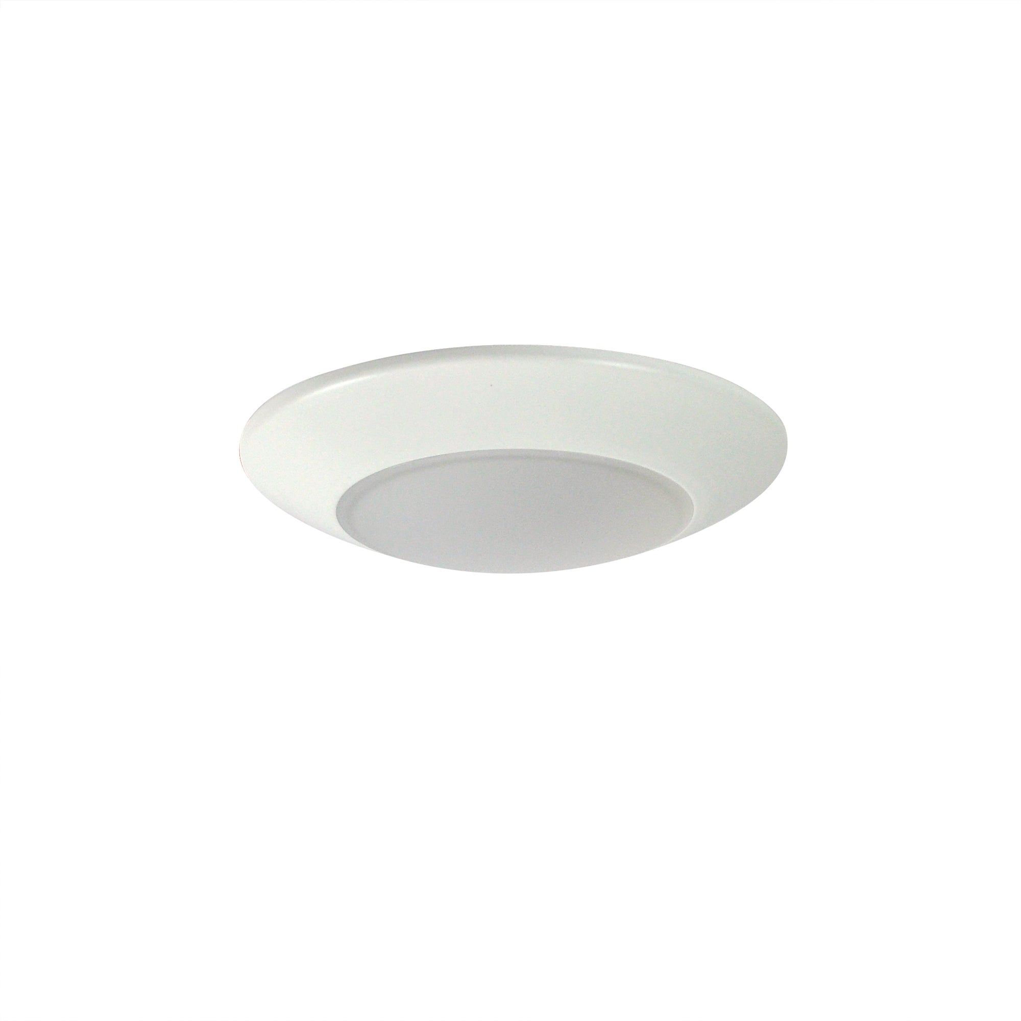 Nora Lighting NLOPAC-R4509T2430W - Surface - 4 Inch AC Opal LED Surface Mount, 700lm / 10.5W, 3000K, White finish