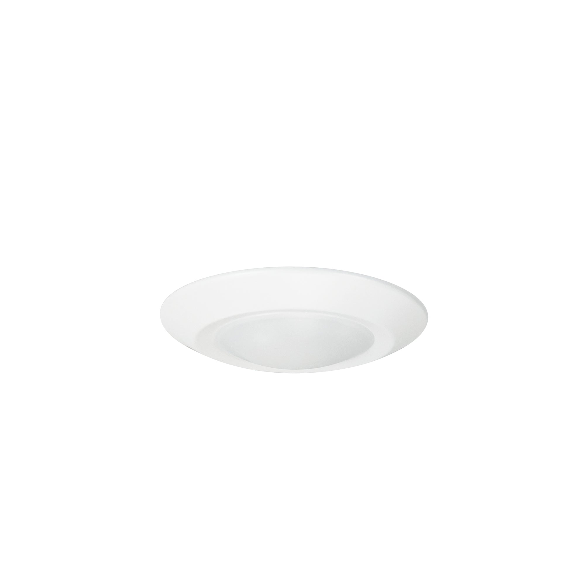 Nora Lighting NLOPAC-R4REGT2427W - Surface - 4 Inch Regressed AC Opal LED Surface Mount, 700lm / 11W, 2700K, White finish