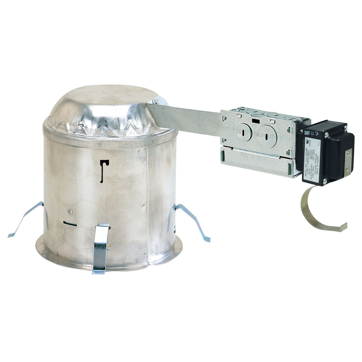 Nora Lighting NLR-604/1EL - Recessed - 6 Inch Low Voltage Housing, Remodel, 120V/12V, Elect. Transformer, Max 50W