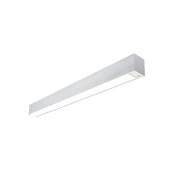 Nora Lighting NLUD-2334A/OS - Linear - 2' L-Line LED Indirect/Direct Linear, 3710lm / Selectable CCT, Aluminum Finish, with Motion Sensor