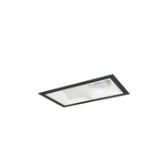 Nora Lighting NMIOT-12-B-AW-CDX-10-MPW - Recessed - Iolite MLS 2-Head Trim Kit, Black Flange, Comfort Dim, 800lm, MPW Adj. Snoot/Wall Wash Trims