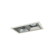 Nora Lighting NMIOT-12-MPW-AF-50X-10-HZ - Recessed - Iolite MLS 2-Head Trim Kit, MPW Flange, 5000K, 1000lm, Haze Adj. Snoot/Fixed Downlt. Trims