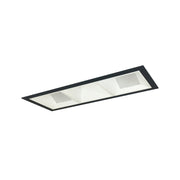 Nora Lighting NMIOT-13-B-WWW-CDX-10-MPW - Recessed - Iolite MLS 3-Head Trim Kit, Black Flange, Comfort Dim, 800lm, MPW Wall Wash Trims