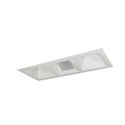 Nora Lighting NMIOT-13-MPW-WWW-40X-10-MPW - Recessed - Iolite MLS 3-Head Trim Kit, MPW Flange, 4000K, 1000lm, MPW Wall Wash Trims