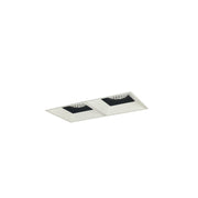 Nora Lighting NMIOTL-12-NF-FF-CDX-10-BMPW - Recessed - Iolite MLS 2-Head Trimless Reflector Kit, Comfort Dim, 800lm, Black/MPW Fixed Downlt. Trims