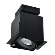 Nora Lighting NMRTLG-11D6L1930B - Recessed - LED Trimless 1-Head MLS Housing, 30W / 2100lm per Head, 3000K, 32-Degrees Flood, Black, 120-277V 0-10V Dimming